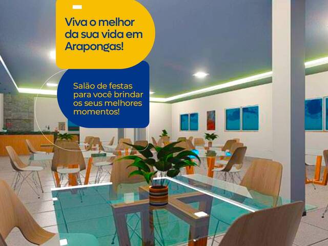 #1160 - Apartamento para Venda em Arapongas - PR